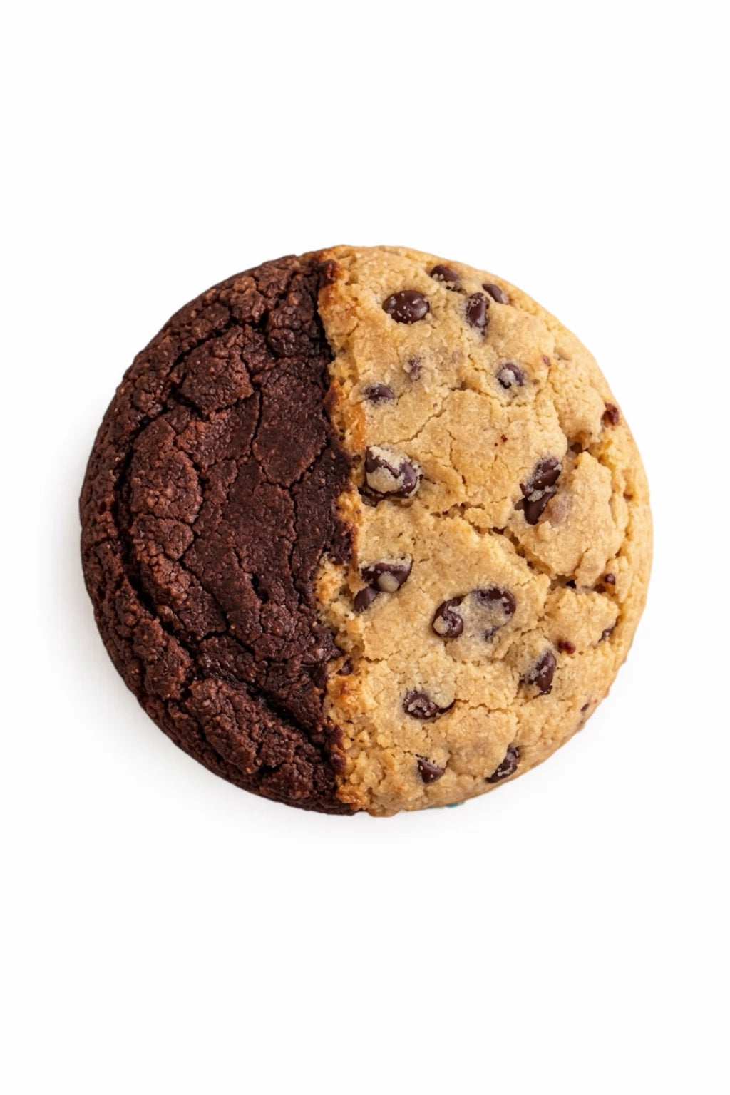 Half Brownie Half Cookie